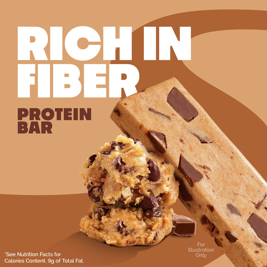 Chocolate Chip Cookie Dough Protein Bars