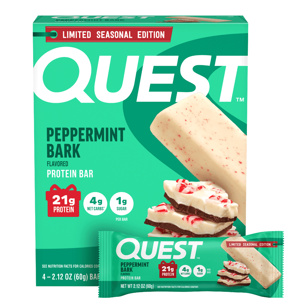 Quest Nutrition Peppermint Bark Protein Bar