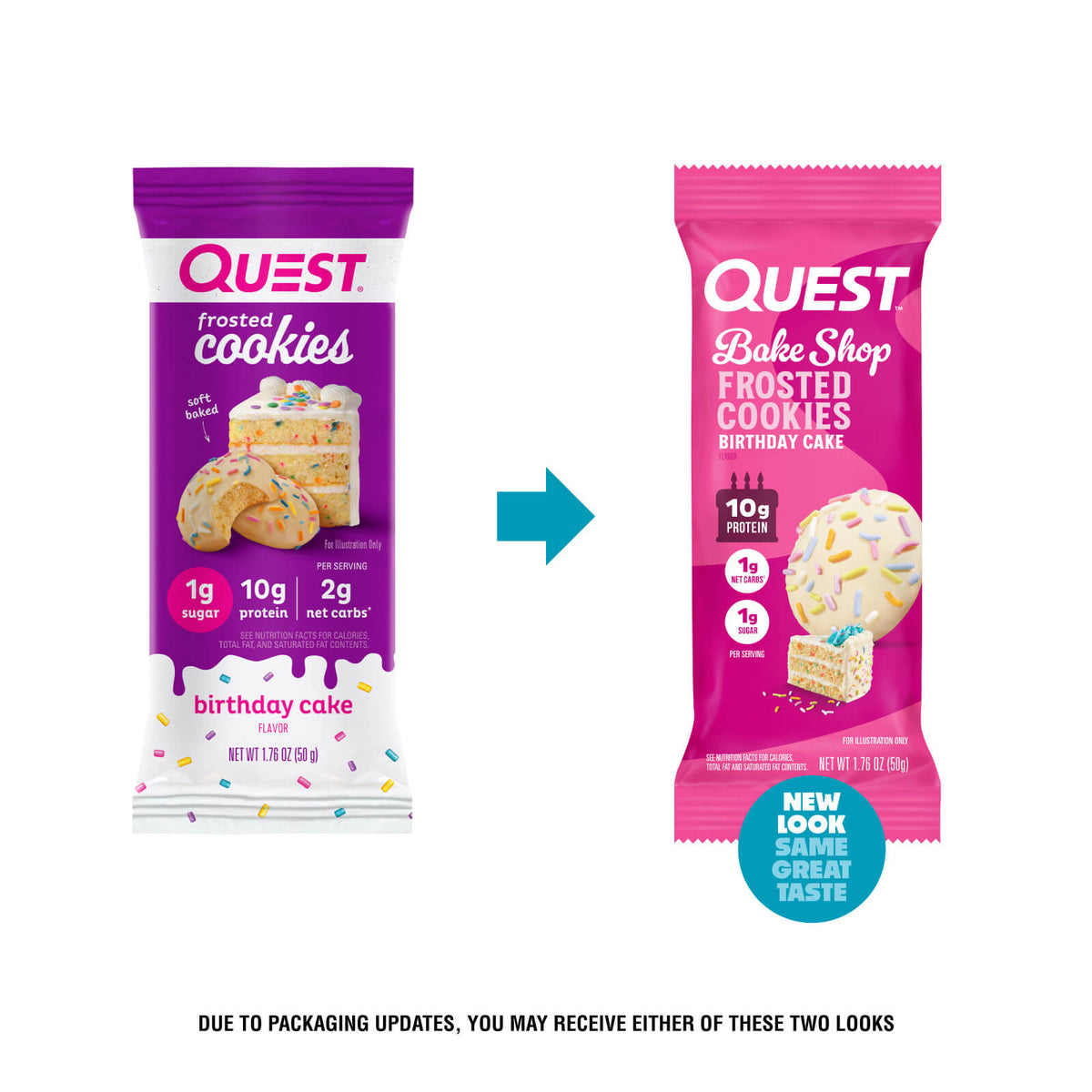 Frosted Cookies Birthday Cake Twin Pack X7