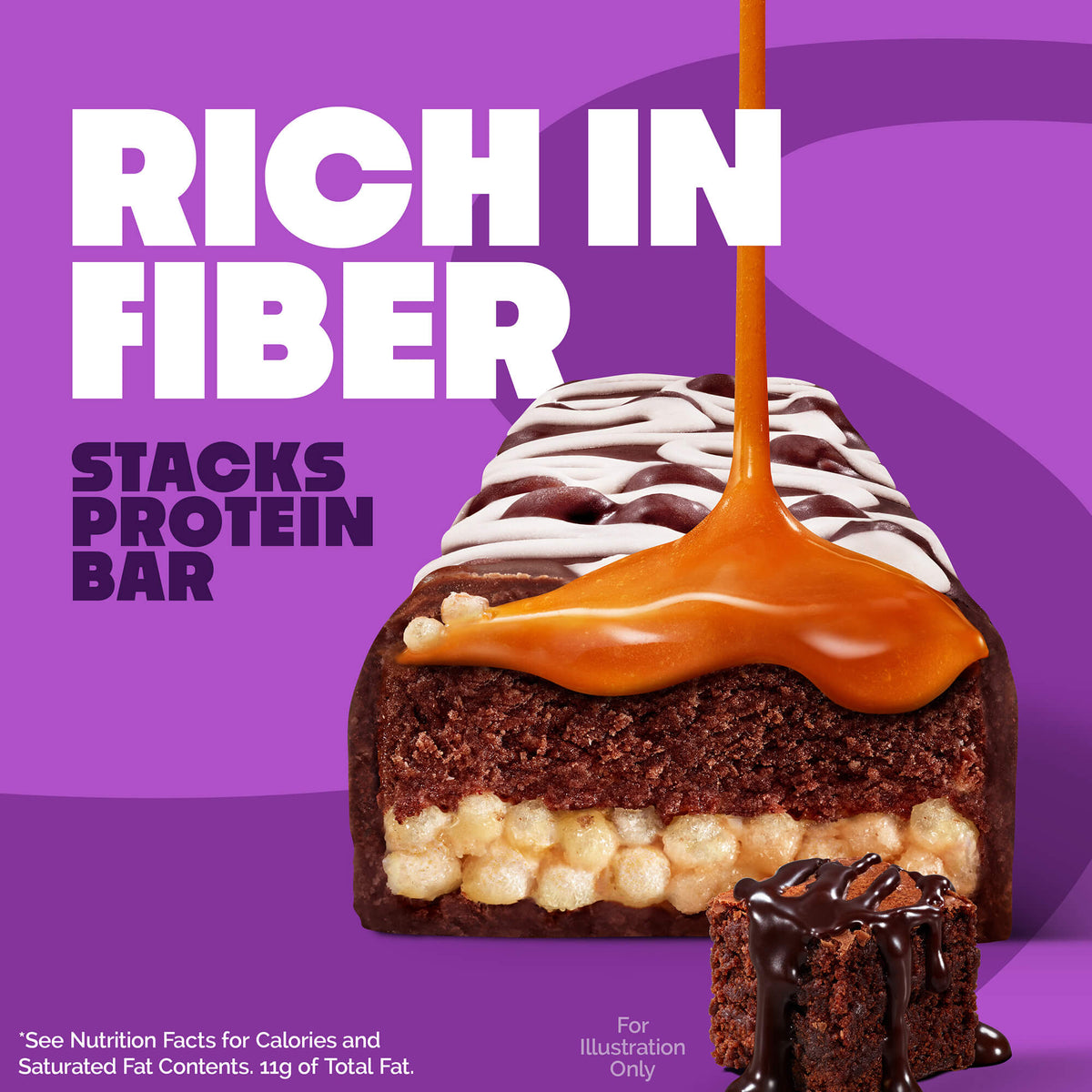 Brownie a la Mode Stacks Bars J9